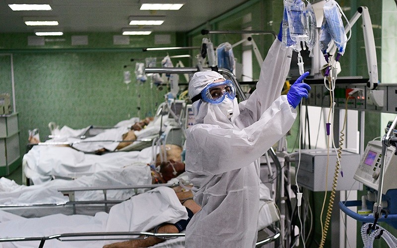 Nga ngày thứ 2 ghi nhận số ca nhiễm Covid-19 thấp hơn 10.000